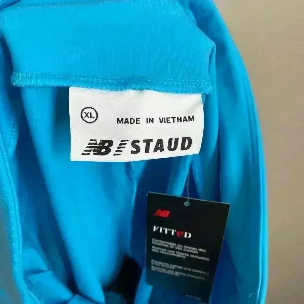 New Balance x STAUD Bike Shorts Bright Blue‎ XL